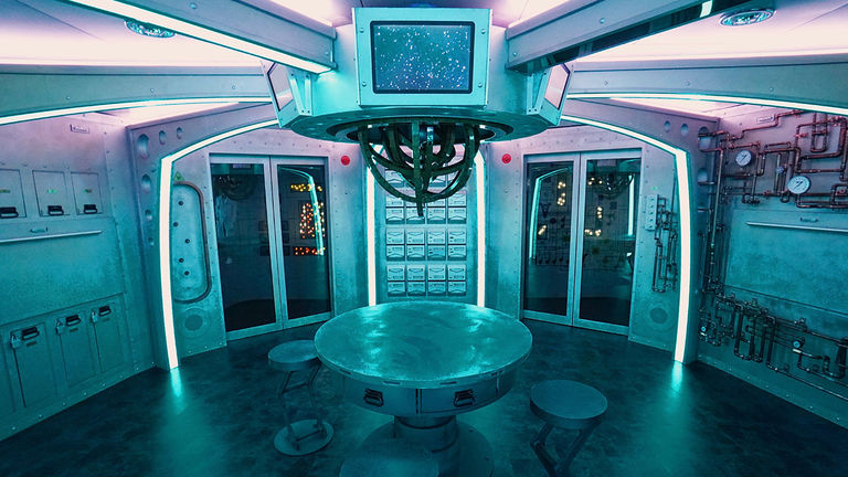 Escape the Rubicon onboard Royal Caribbean’s Harmony of the Seas is spaceship-themed.
