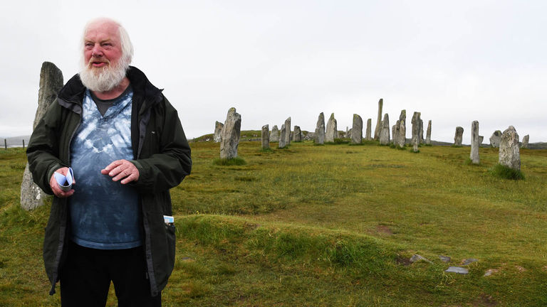 Scottish historian Ted Cowan explains the significance of the Callanish Stones, standing stones located on the Isle of Lewis.