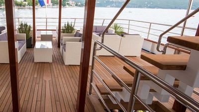 Deck 2 onboard the 38-passenger Infinity cruiser // © 2016 Katarina Line