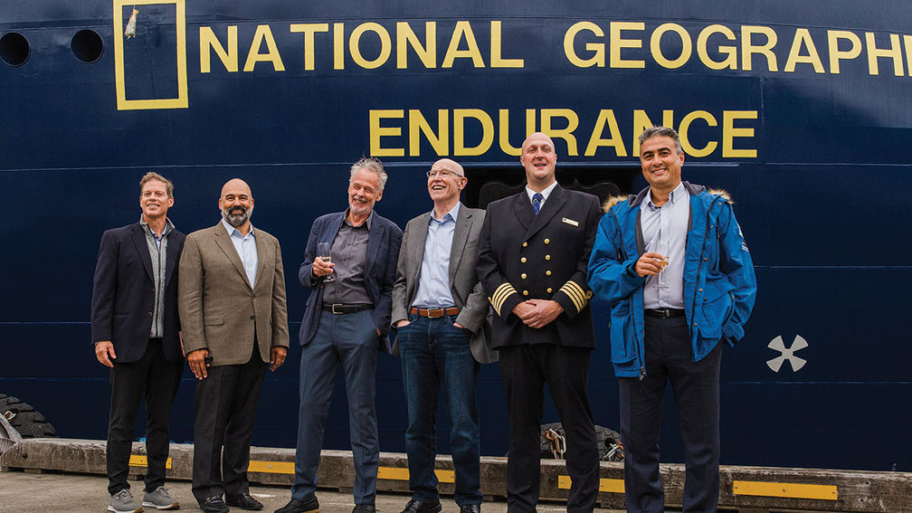 Lindblad Expeditions Launches Its New Ship, National Geographic Endurance