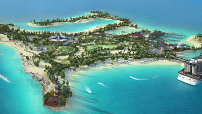 Ocean Cay MSC Marine Reserve in the Bahamas, a 95-acre private island, is set to open at the end of 2017. // © 2016 MSC Cruises
