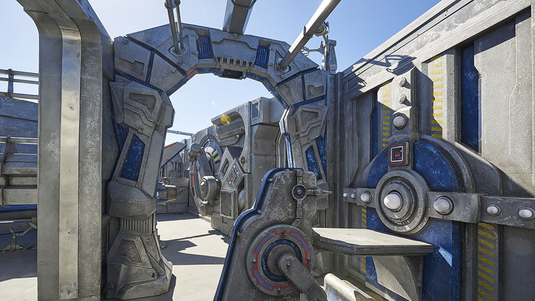 The open-air Laser Tag arena is located on Deck 20.