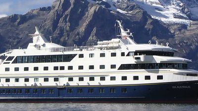 Via Australis will receive a new name after it replaces National Geographic Endeavour. // © 2016 Australis Cruise Line