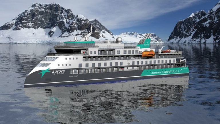 Sylvia Earle from Aurora Expeditions will carry an average of only 132 guests.