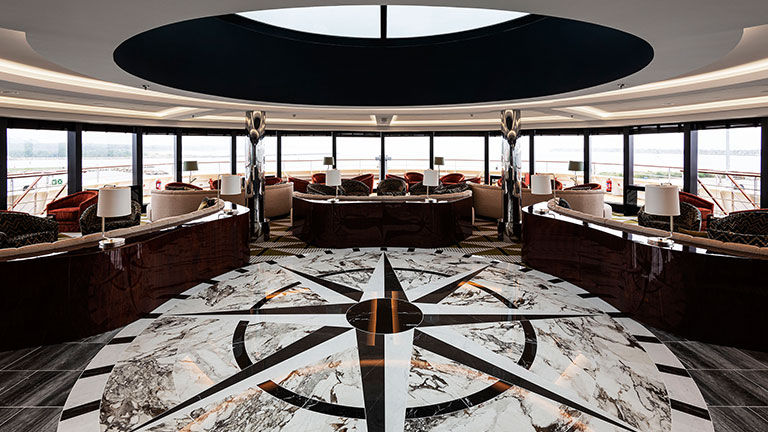 The Dome Lounge onboard World Navigator