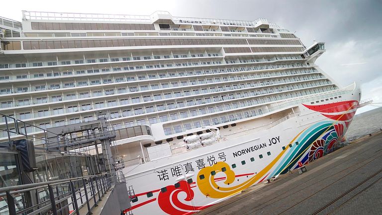 Joy was originally built for the Chinese market, so NCL is planning a $50 million renovation to update it for the American market.
