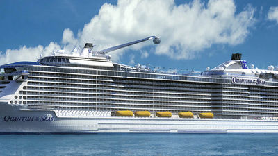 Quantum of the Seas will offer many at-sea firsts, including skydiving experience RipCord by iFly. // © 2014 Royal Caribbean International. F