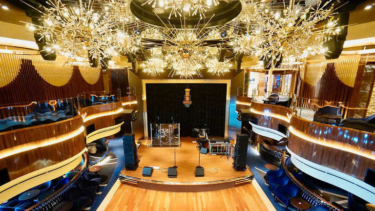B.B. King’s Blues Club is part of the ship’s Music Walk.