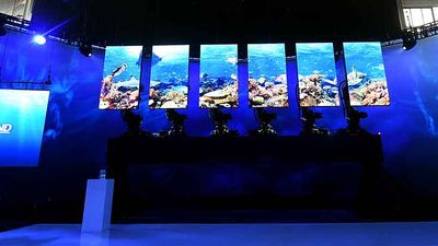 An example of the company’s “roboscreen” technology // © 2017 Royal Caribbean Cruises Ltd.
