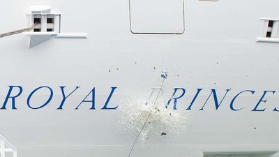 The Duchess of Cambridge at the christening on June 13 // © 2013 Princess Cruises F