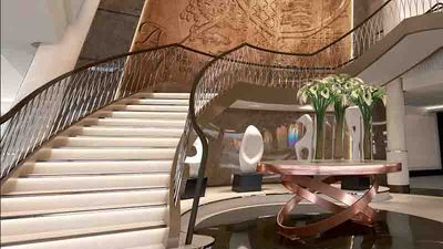 The interior of Spirit of Discovery // © 2017 Saga Cruises