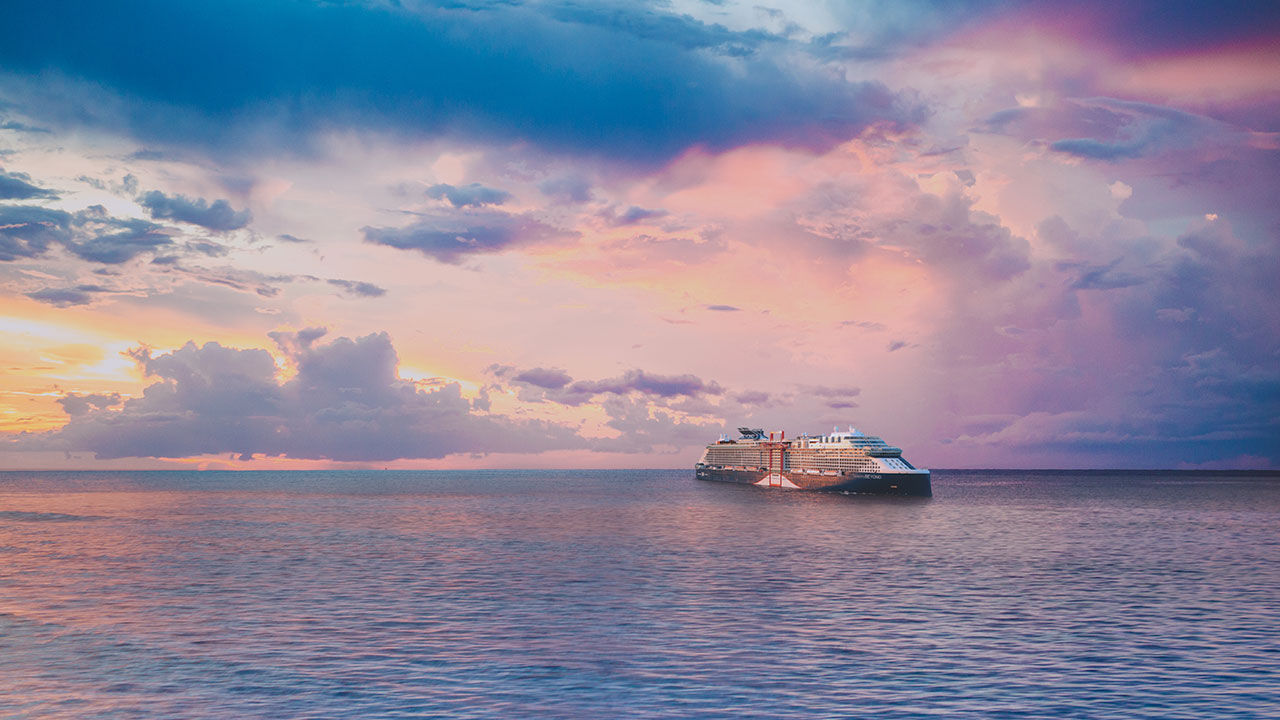 Celebrity Cruises previewed its next ship, Celebrity Beyond, at Seatrade 2021.