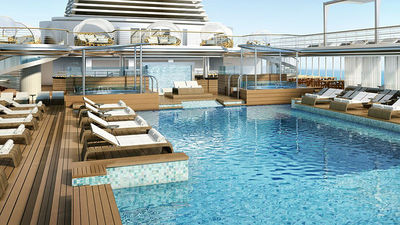 The ship will sail its maiden voyage on July 20, 2016. // © 2015 Regent Seven Seas Cruises