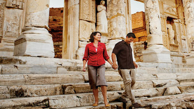 On the Oct. 21 departure of Silversea's Istabul to Piraeus cruise, passengers can visit ancient Ephesus. // © 2015 Silversea Cruises 2