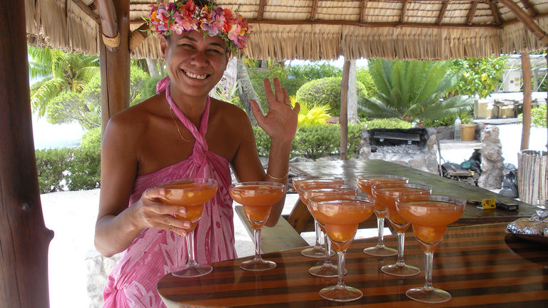 In Bora Bora, Princess Cruises treated guests to a picnic on a motu.