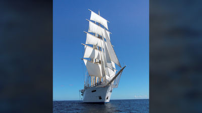 The 170-passenger Star Flyer from Star Clippers