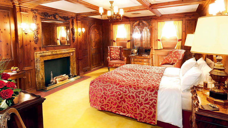 The ship’s suites are the most luxurious accommodations.