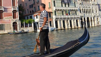Despite being a popular cruise port, Venice, Italy, is regulating large cruise ships. // © 2013 Skye Mayring F