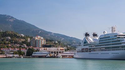 Travel agents want more information about whether cruise itineraries will include the Ukraine this spring, including Yalta shown here. // (c) 2014 Shutterstock/Ryzhkov Alexandr F