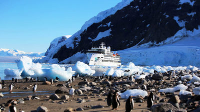 Aurora Expeditions’ Greg Mortimer vessel attracts a premium clientele, including North American travelers.