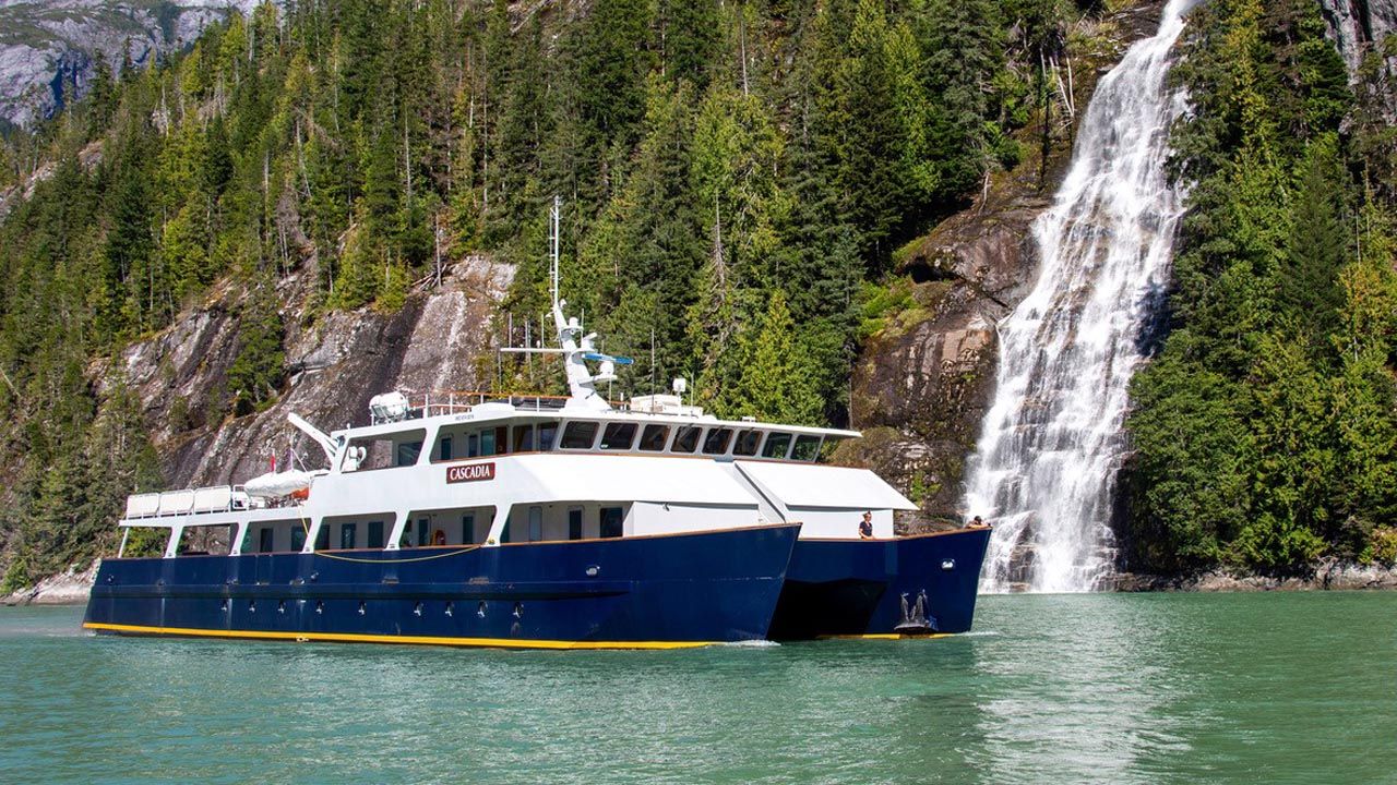 Maple Leaf Adventures’ Cascadia can host just 20 guests, making it ideal for the pandemic era.