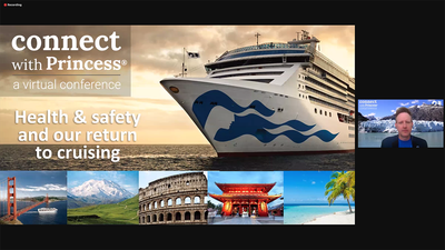 Princess Cruises hosted a virtual conference, detailing what’s new with the brand and what to expect in the future.