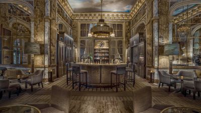 Les Ambassadeurs at Hotel de Crillon has a stunning design aesthetic.