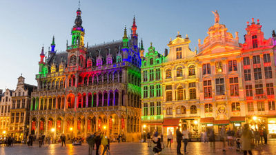 Brussels’ La Grand-Place central square, a UNESCO World Heritage Site // © 2016 iStock 2