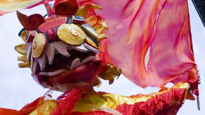 The Galway Oyster Festival Street Parade includes a Mardi Gras-style masquerade. // © 2014 Galway International Oyster & Seafood Festival 3