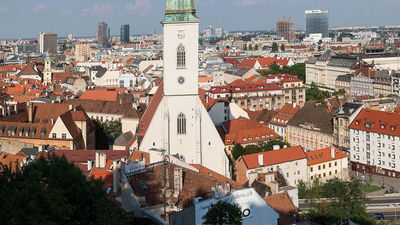 Bratislava is the capital city of Slovakia. // © 2018 Creative Commons user alexanderferdinand