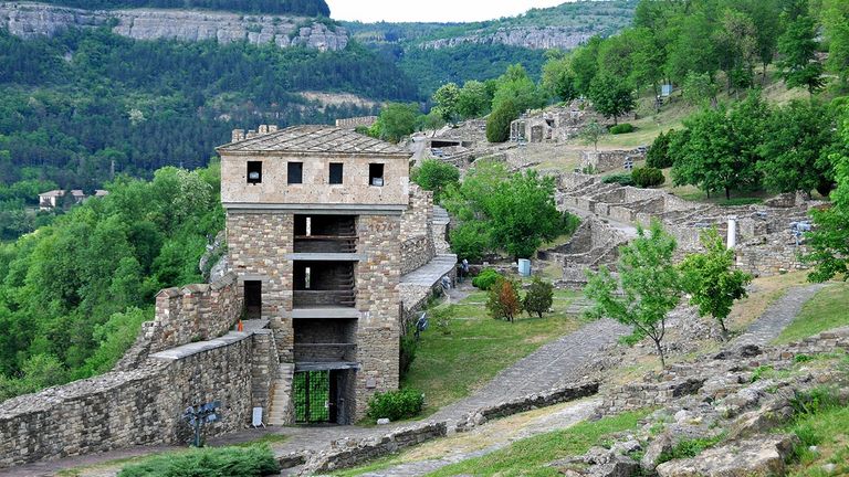 Tsarevets Fortress was once the strongest fortification in Bulgaria.