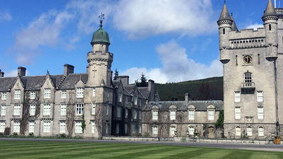 Balmoral Castle, formerly the home of Queen Victoria and her husband, Prince Albert // © 2015 Skye Mayring