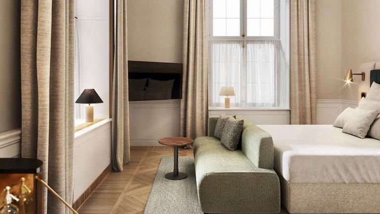 The 390-room Villa Copenhagen features simple Scandinavian design.