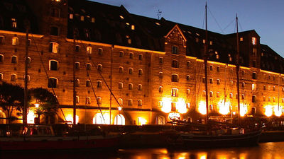The luxurious Copenhagen Admiral Hotel is housed in a converted dockside warehouse. // © 2014 Copenhagen Admiral Hotel
