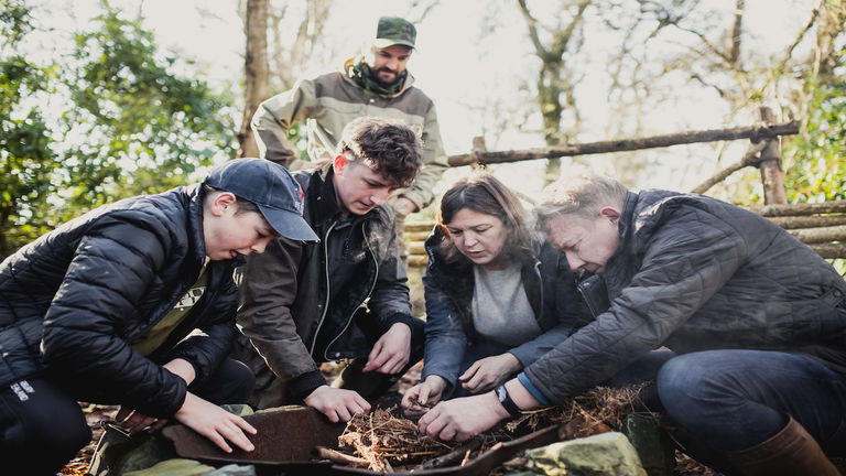 Finnebrogue Woods School of Bushcraft Northern Ireland