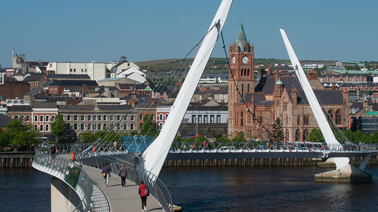 Guildhall Derry-Londonderry Northern Ireland