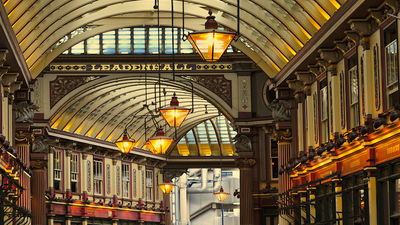 London’s Leadenhall Market was the filming location for Diagon Alley. // © 2015 Thinkstock
