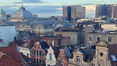 The five-star Hotel Amigo is located in the heart of Brussels and is within walking distance to many of the city's beloved attractions. // © 2016 Michelle Juergen