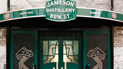 Front doors of Jameson Distillery Bow St. in Dublin // © 2017 Pernod Ricard