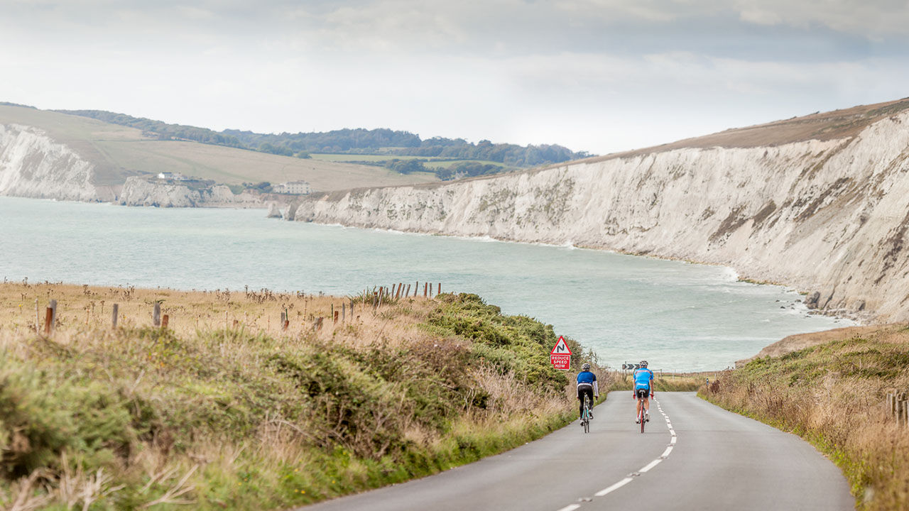 Isle of Wight is known for its cycling tourism.