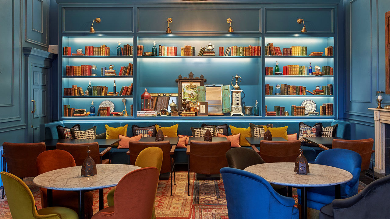 Kimpton Charlotte Square Hotel combines traditional Scottish architecture with Kimpton’s signature eclectic design style.