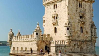 Belem Tower is one of Lisbon’s 15th-century buildings, located in Belem. // © Phyllis Meras feat