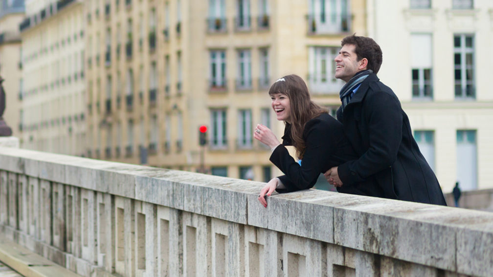 The promenades of Paris are perfect for a romantic day on foot. // © 2014 Thinkstock F