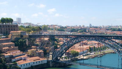 Dom Luis Bridge is a must-see in Porto. // © 2015 Creative Commons user notunlike