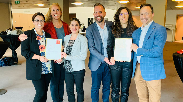 Switzerland Travel Mart 2019’s Gold Flower Award winners included U.S. tour operators Eurobound and Tauck.