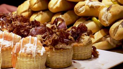 Tapas are known as “pintxos” in San Sebastian. // © 2017 Creative Commons user katinalynn