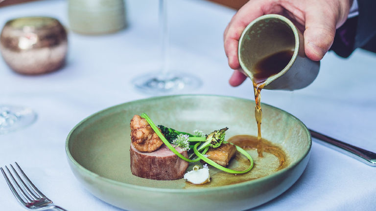 Fine dining restaurant Hudsons by Craig Atchinson offers two multicourse tasting menus. Fine dining restaurant Hudsons by Craig Atchinson offers two multicourse tasting menus.