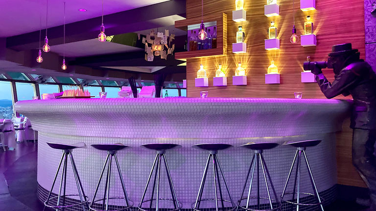 UFO Restaurant's bar