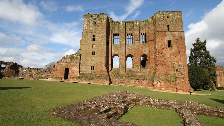 Kenilworth Castle now mostly lies in ruins, but it was once fit for a queen.
