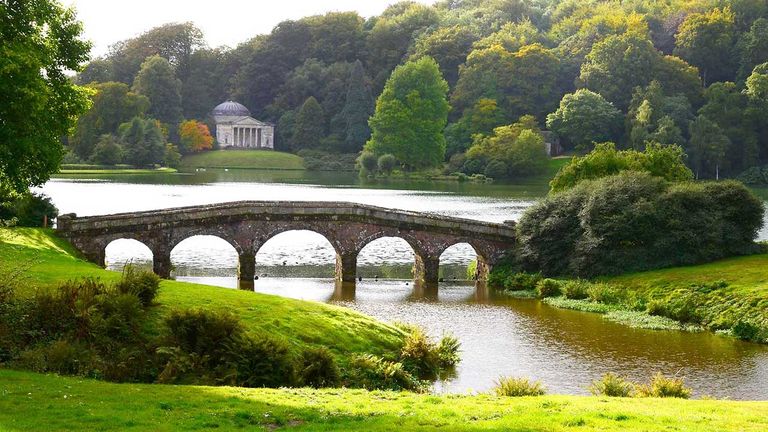 Stourhead Garden was used as a filming location for “Pride and Prejudice.”